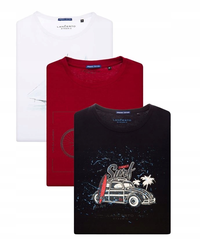 

Zestaw Koszulek T-shirt 3-Pak Lancerto L