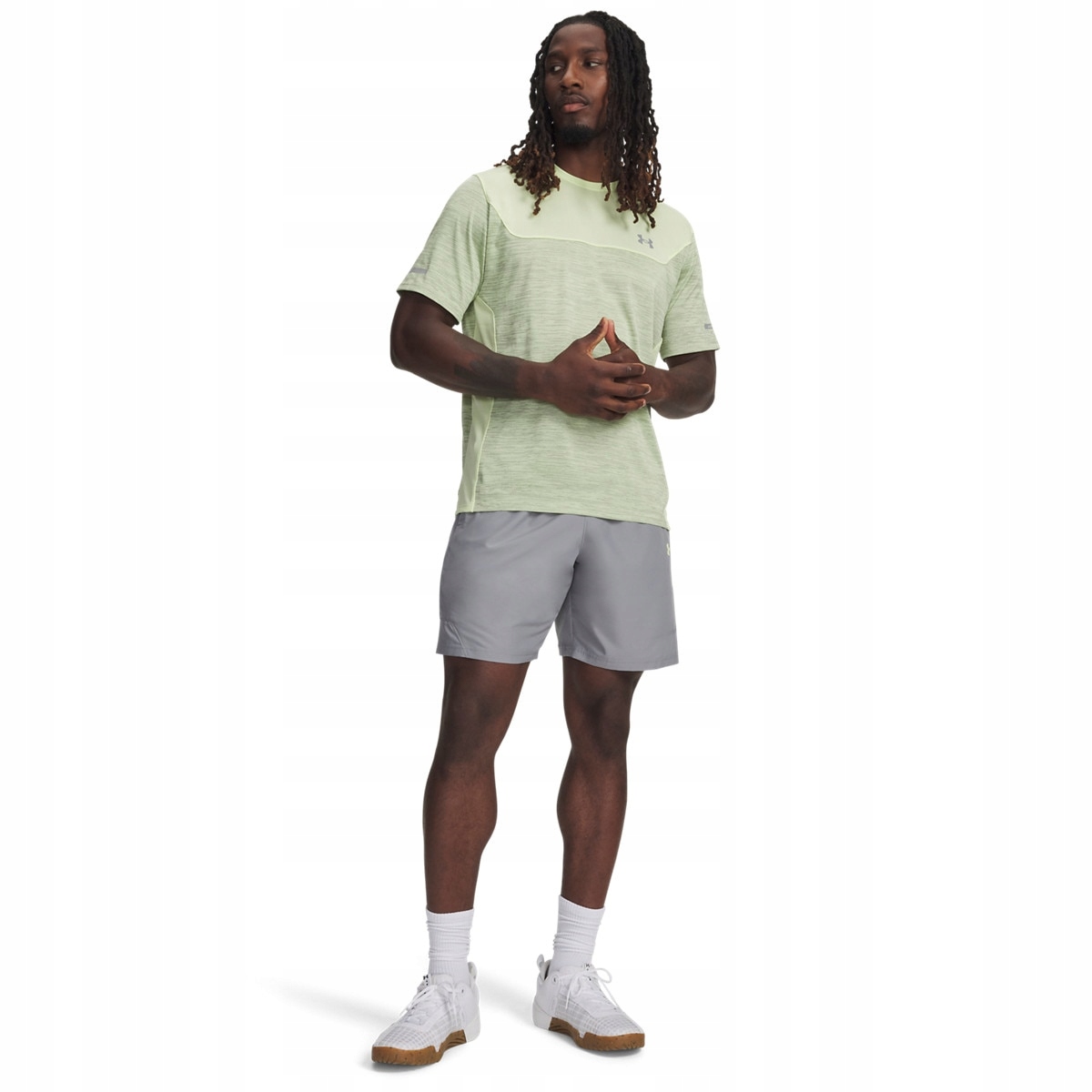 Męskie spodenki treningowe Under Armour Ua Tech Utility Shorts Szary XL