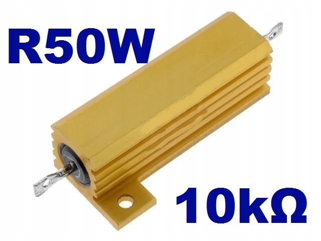 

Rezystor z radiatorem 10kohm 50W 1%