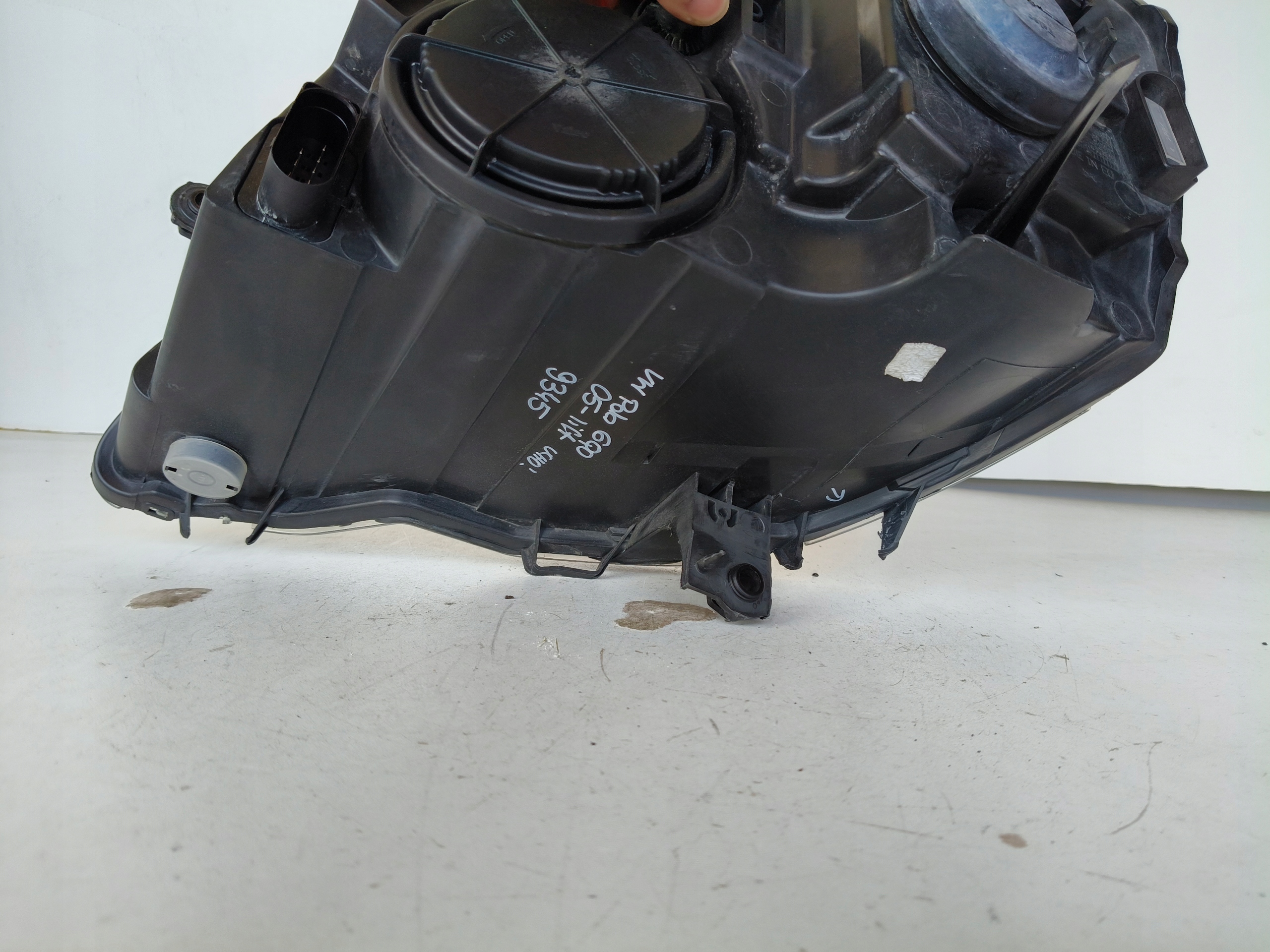 light right REFLEKTOR VW POLO 6Q 6Q0 05-08 LIFT