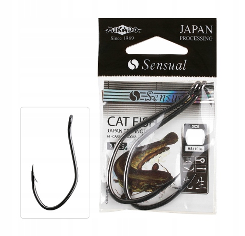 Mikado Haczyki Sensual Cat Fish 4/0 Bn 2 Sztuki