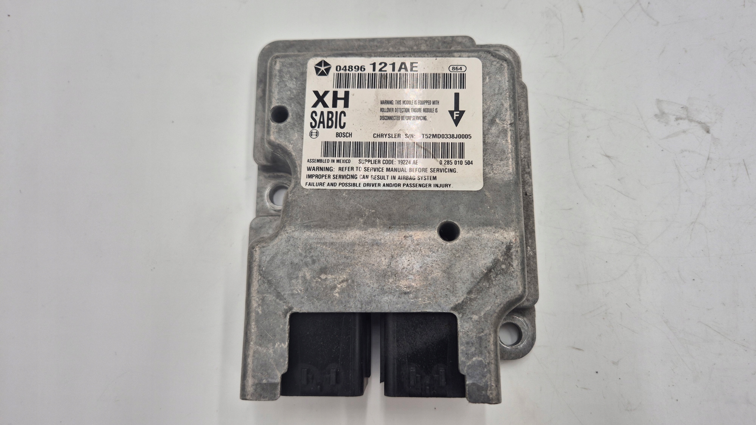 modulo SENSOR airbag 04896121AE JEEP GRAND CHEROKEE WK III COMMANDER