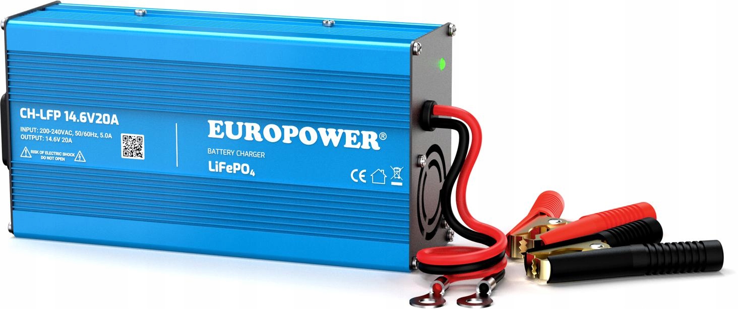 Nabíjačka Pre Akumulátory LiFePO4 Europower CH-LFP/12/20 14,6V