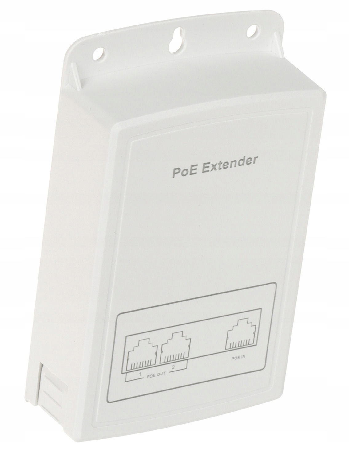 EXTENDER ROZDZIELACZ ETHERNET RJ45 + PoE 1 WEJŚCIE 2 WYJŚCIA OUTDOOR