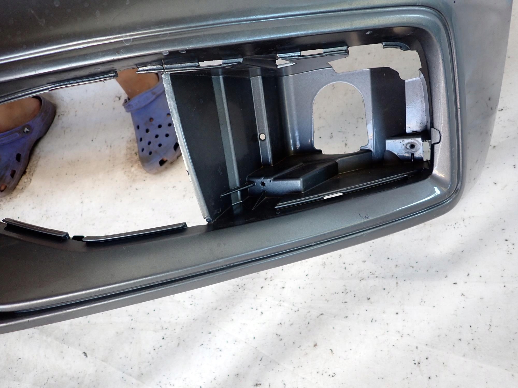 AUDI A4 B8 8K S-LINE LIFT 11-15 bumper front front washer 4XPDC