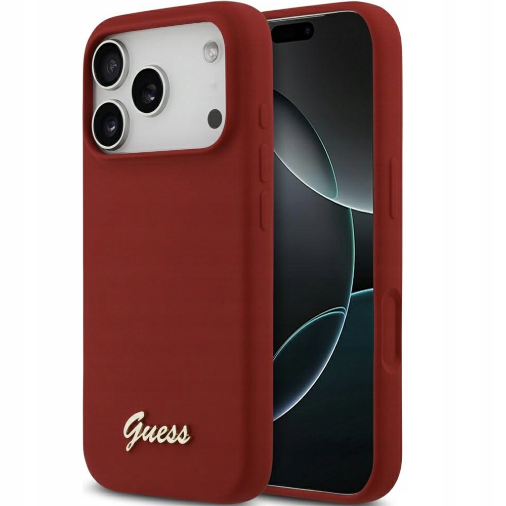 Etui Guess do iPhone 17 Pro do MagSafe, modne, ochronne, lekkie, silikonowe