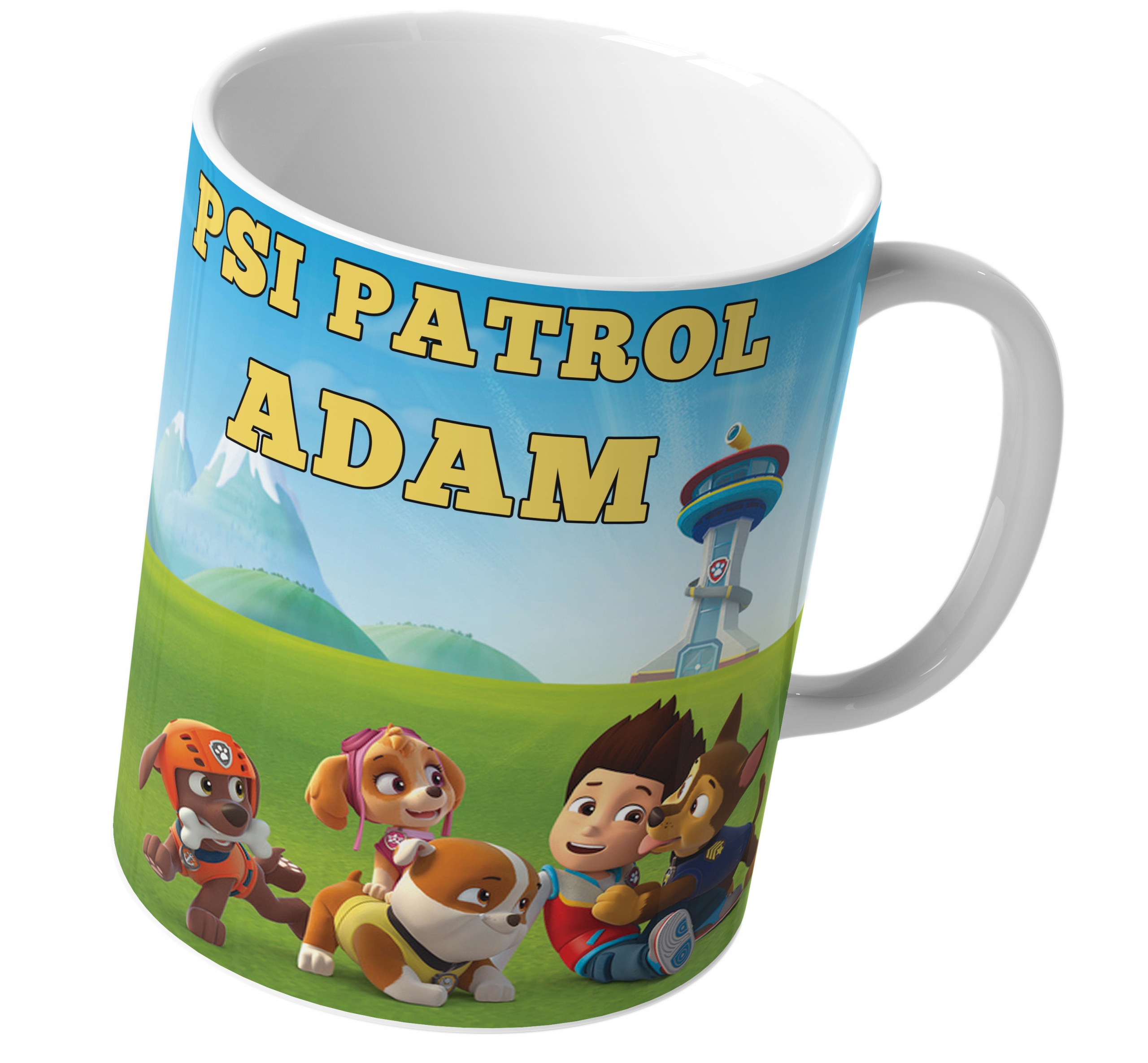 

Psi Patrol Kubek 330 ML Upominek Dziecko+imię