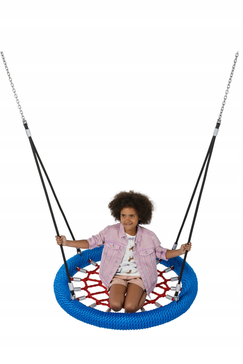 Huśtawka bocianie gniazdo na publiczny plac zabaw Certyfikowana 120cm Marka KBT