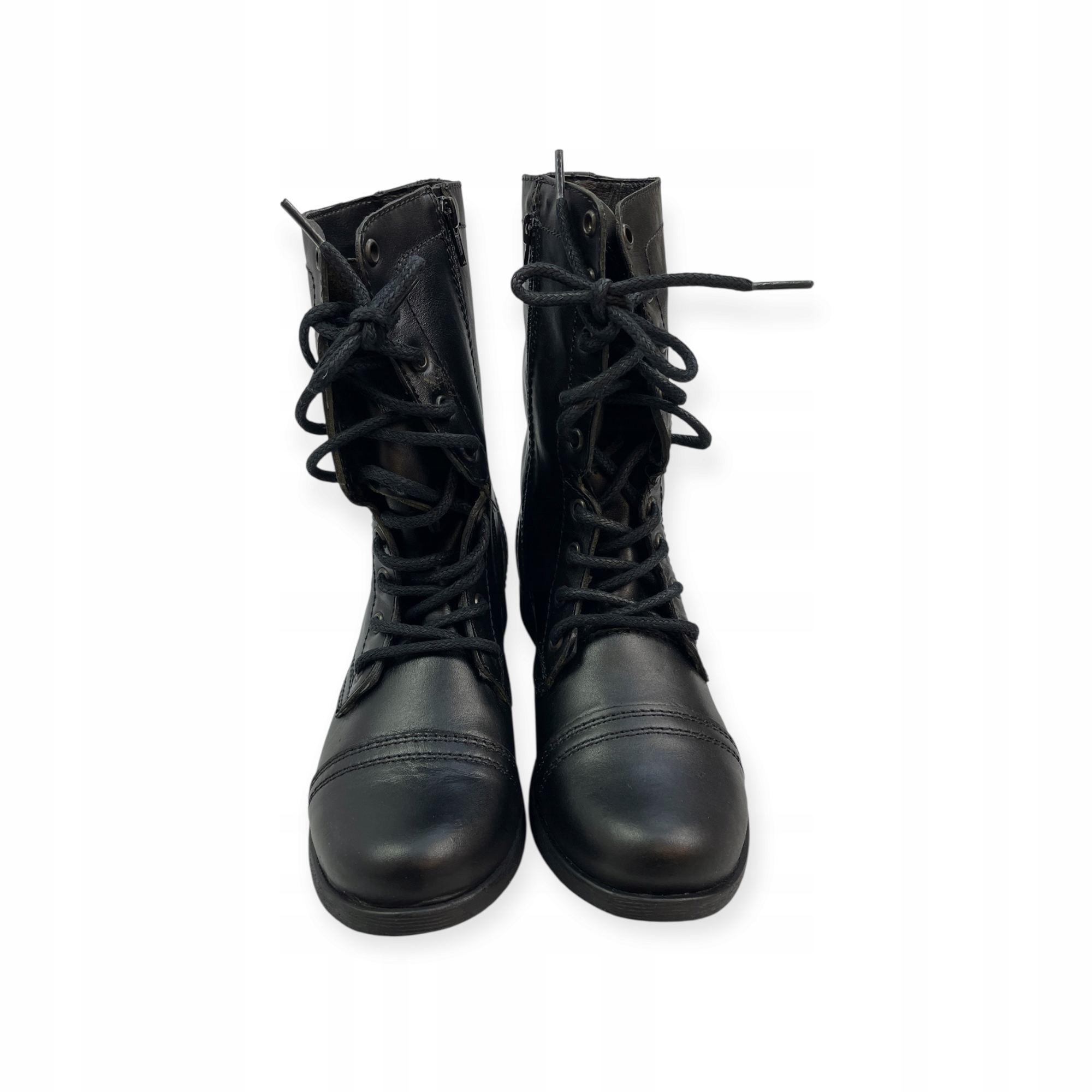 Kožené dámské kotníkové boty, velikost 43