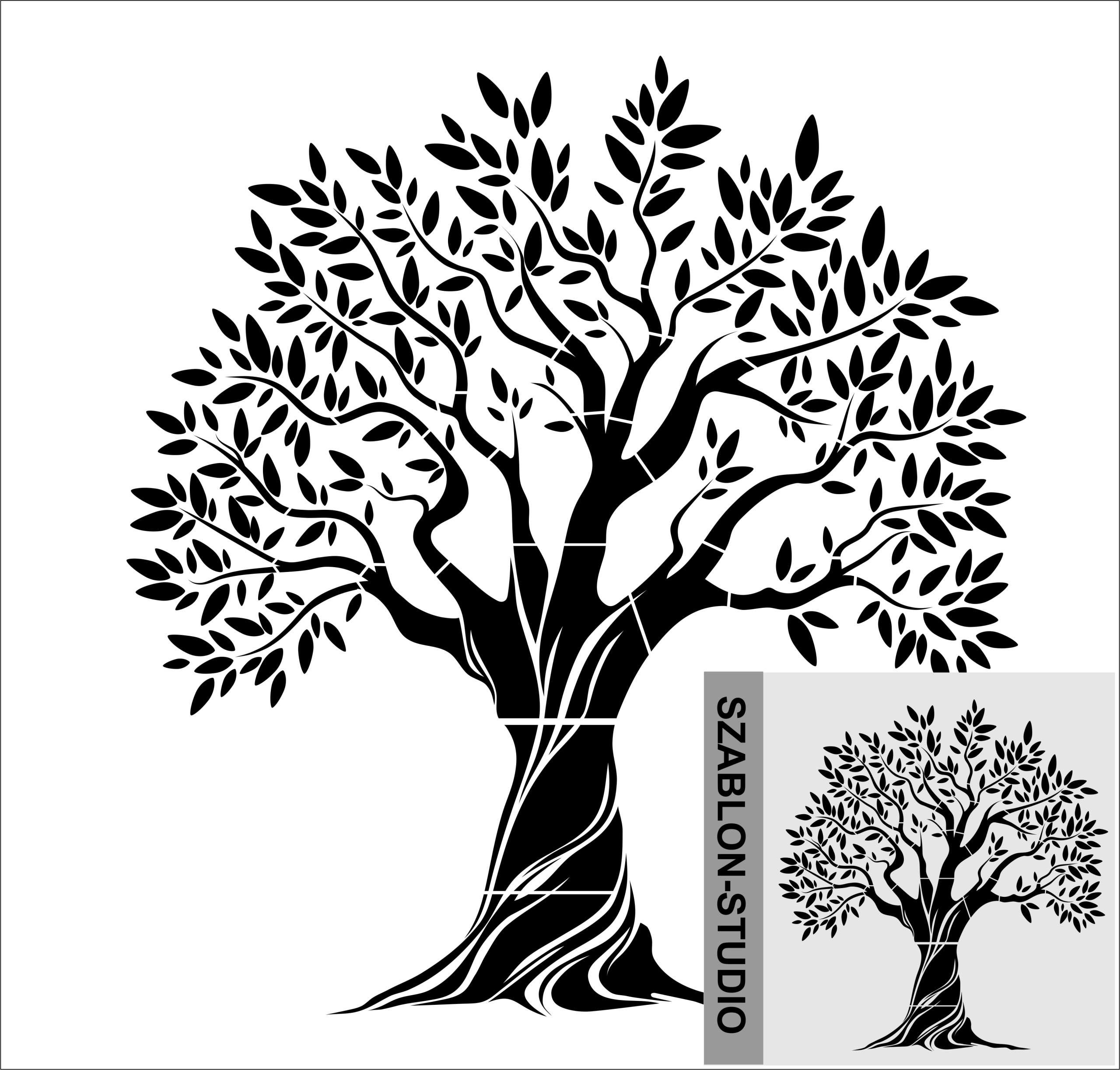 Viacnásobná šablóna, maliarska šablóna //drevo//