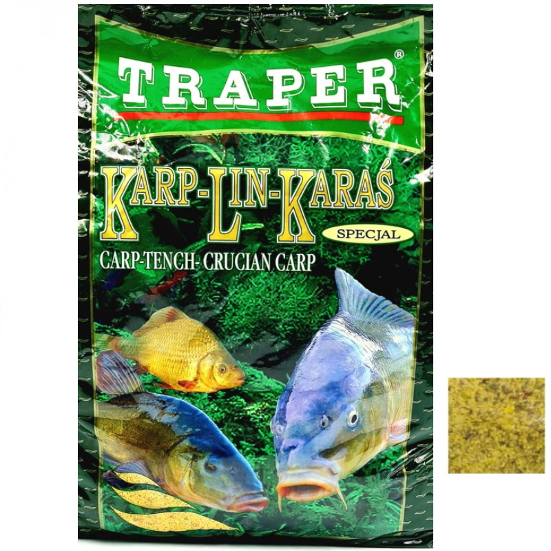 Zanęta Traper Specjal Karp Lin Karaś Carp Tench Carassio Na Spławik Feeder