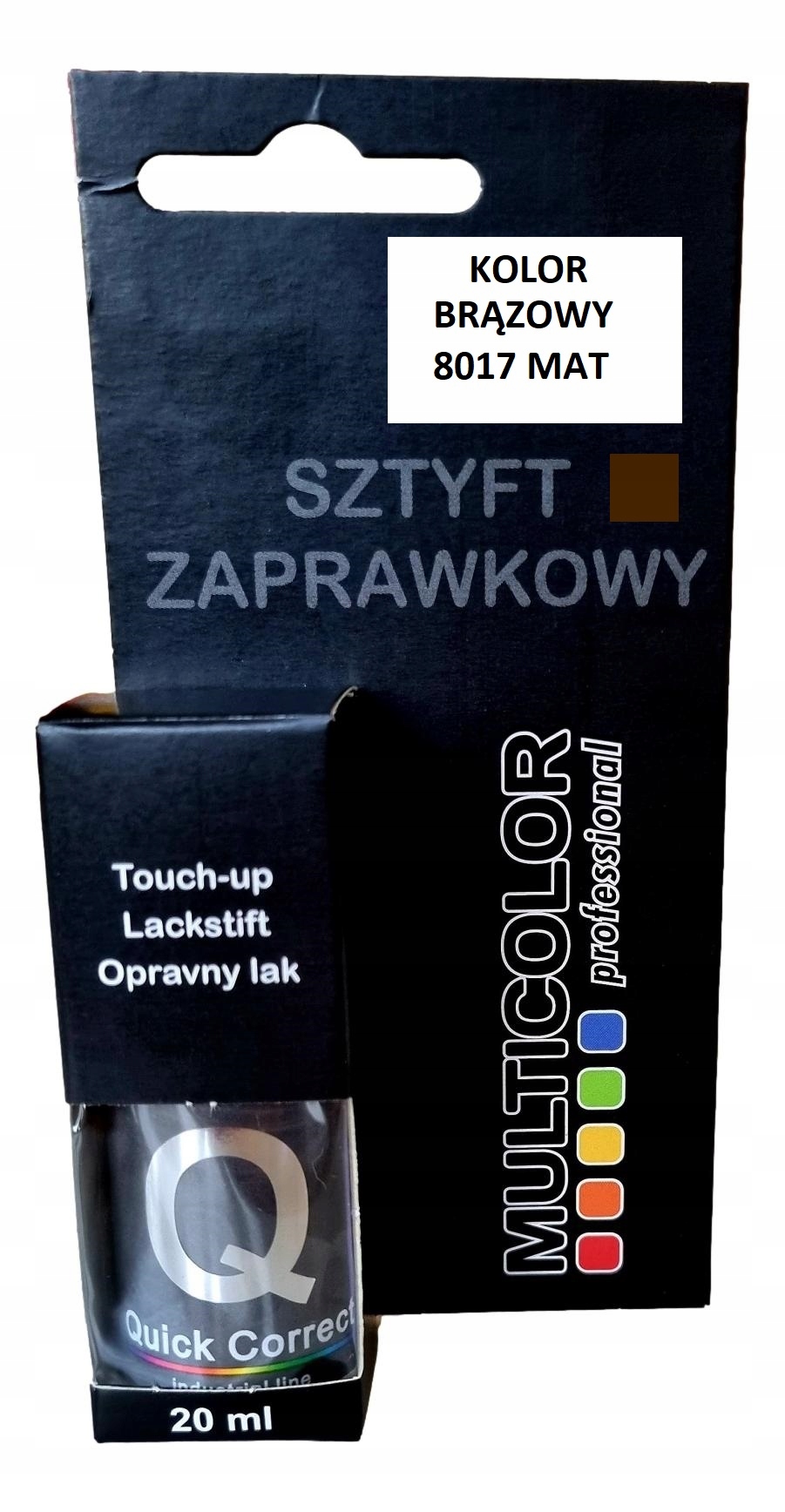 

Farbka Lakier Sztyft Zaprawkowy 8017 Mat Brązowy