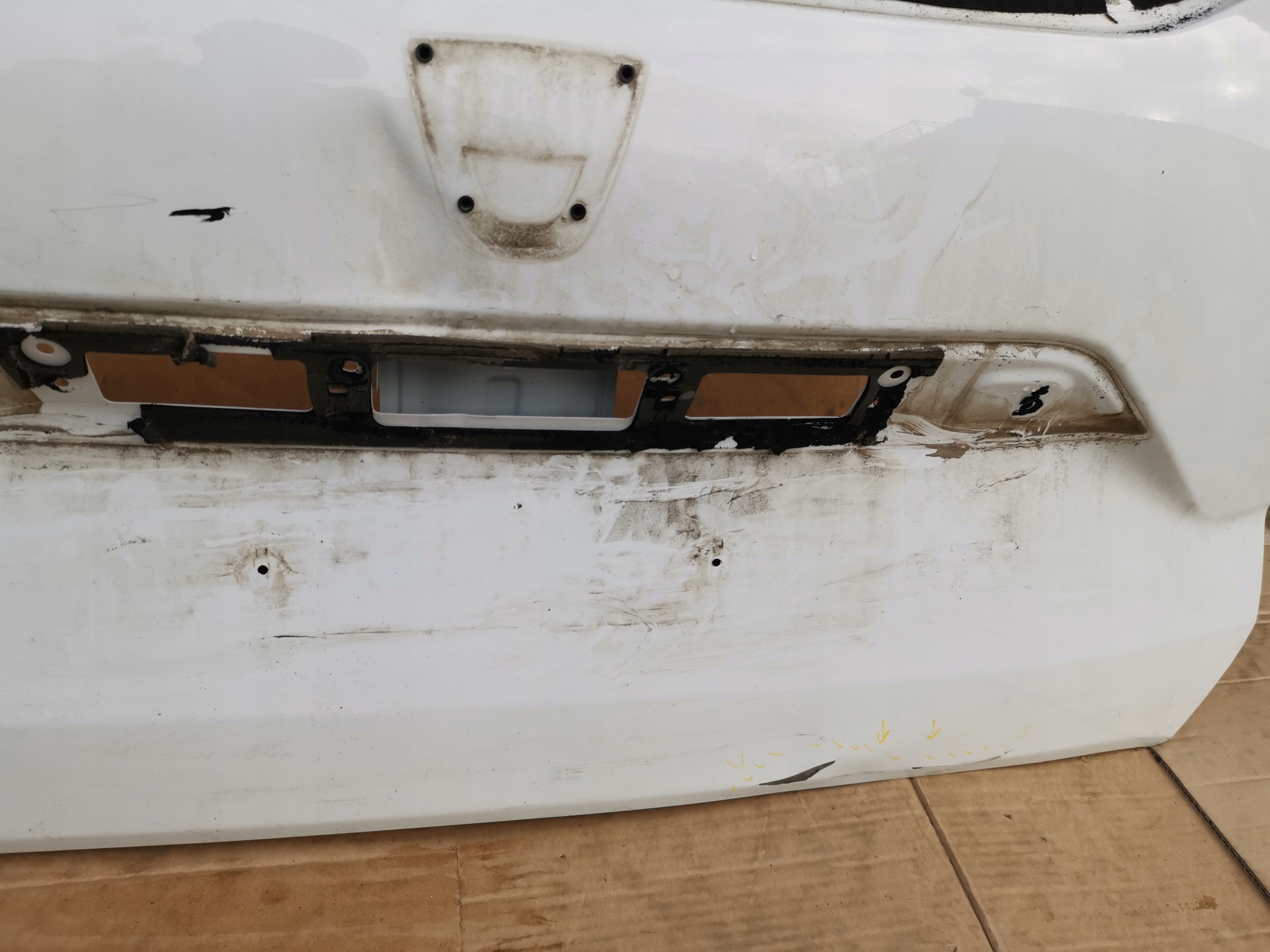 DACIA DUSTER 2 II 17- trunk door boot rear part rear