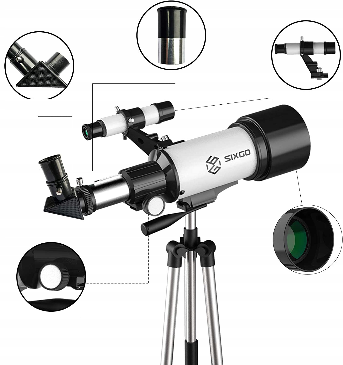 Астрономический телескоп F30070 для смартфона RIFLESCOPE Марка другое