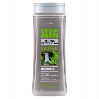 

Joanna Power Men Active Żel pod prysznic 4w1 300ml