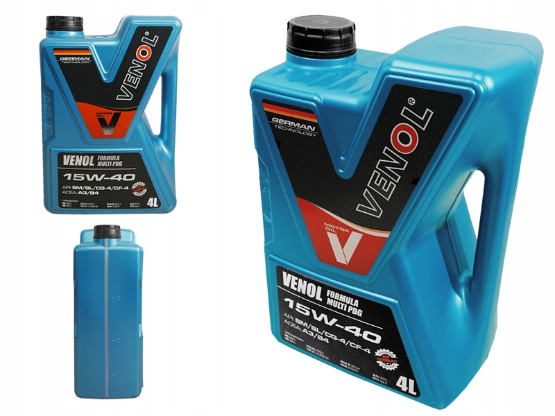 

Olej Mineralny Venol Formula Active 15W40 A3/B4 4L