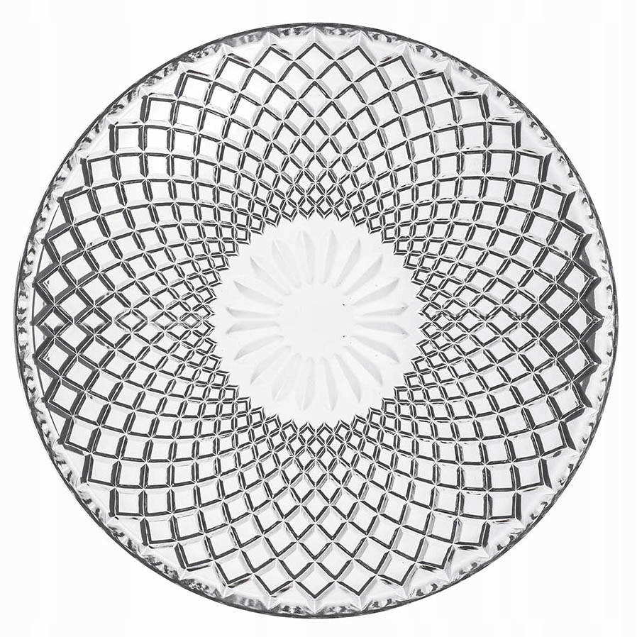 

Szklana Patera Na Ciasto Tort Talerz Solaris 32CM