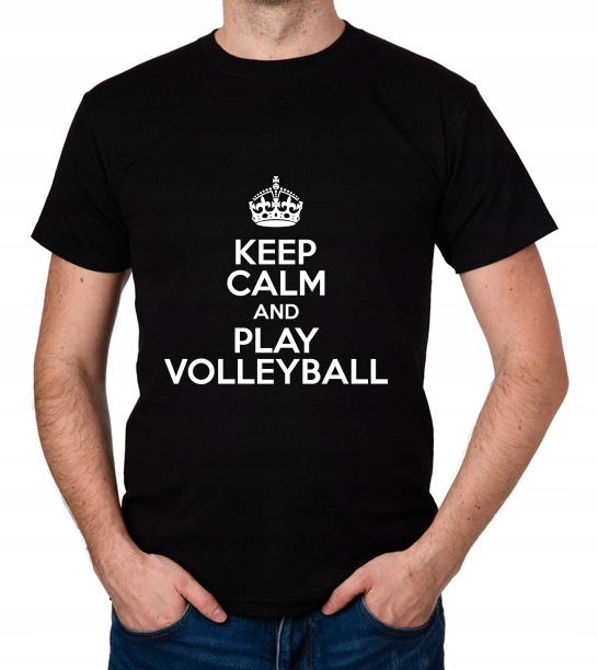 

koszulka Keep Calm Play Volleyball prezent