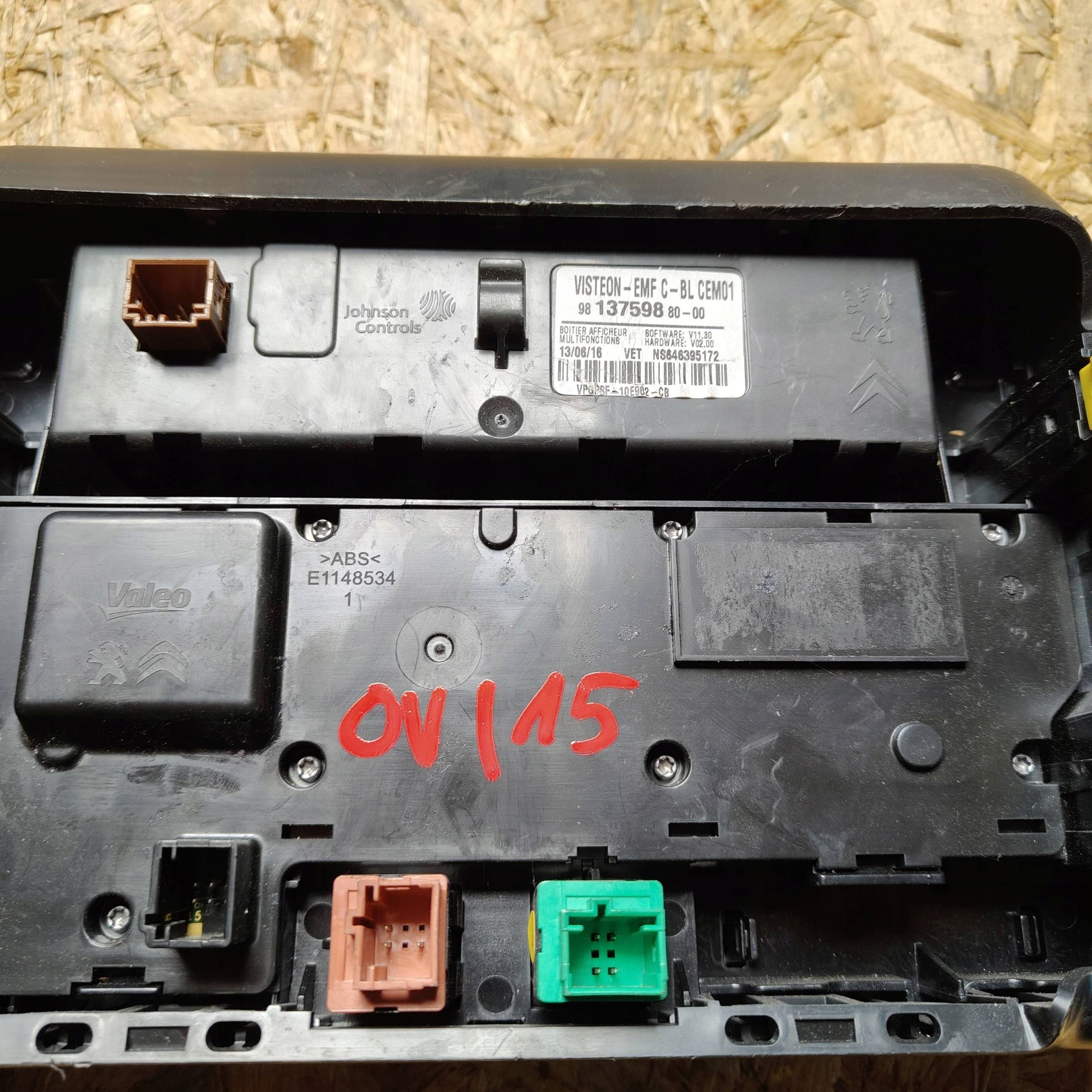 display Citroen C3 9813759880