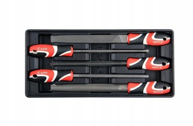 YATO файли набір з 5 елементів. ВСТАВКА ДЛЯ ШАФИ 55453