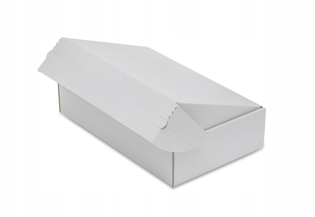 

Karton wykrojnikowy 290x185x70mm Biały Fasonowy