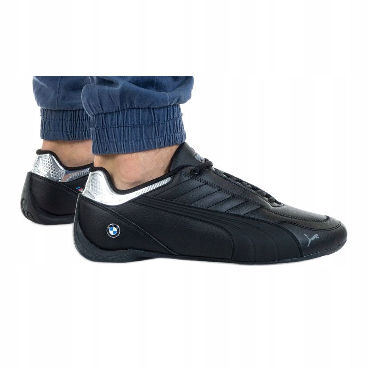 

Czarne Skóra ekologiczna Buty Puma r.44