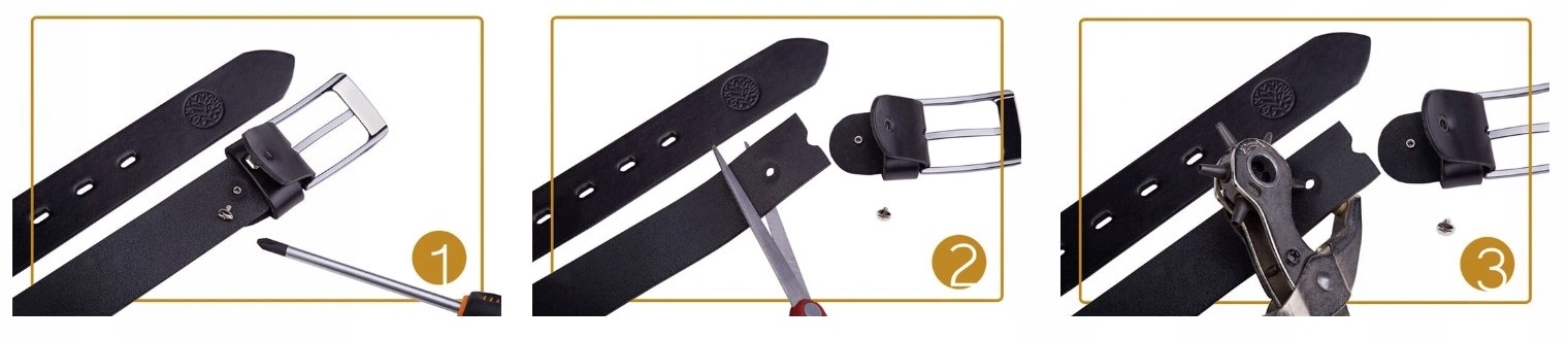 PASEK SKÓRZANY DO SPODNI BETLEWSKI DŁUGOŚĆ 145 CM Długość bez klamry 145 cm