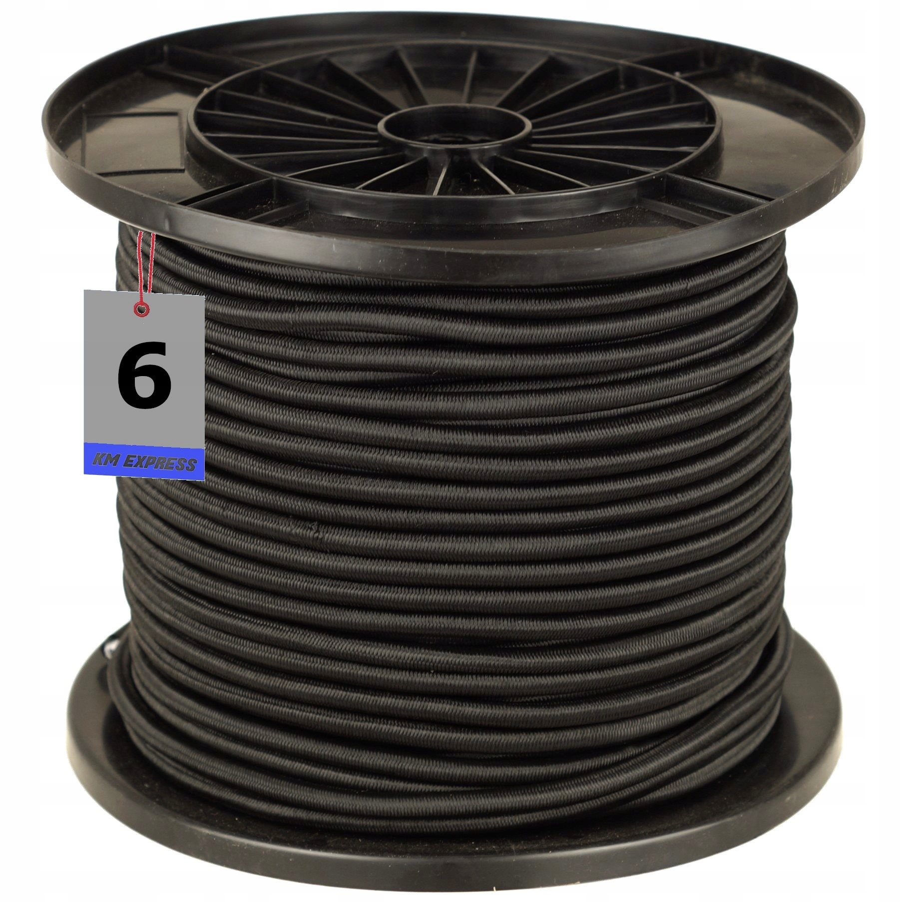 Expandér Gumové Elastické Lanko Pro Plachty 6 MM 100 Mb