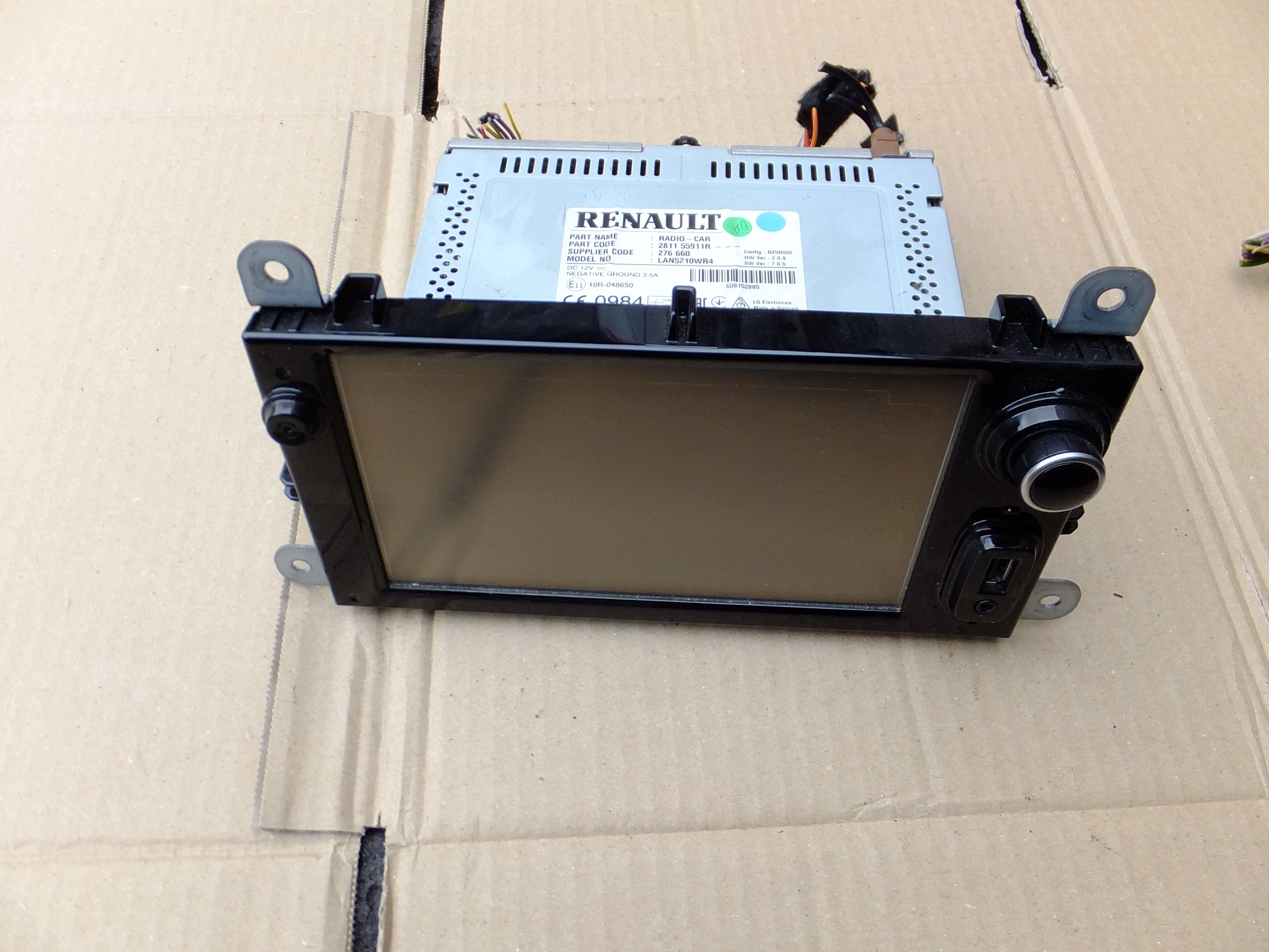 radio Navigation renault clio IV 2017r 281155911R