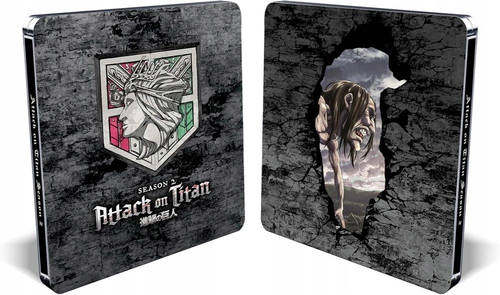 Atak Tytanów [2 Blu-ray] Attack On Titan: Sezon 2 [2017] Steelbook
