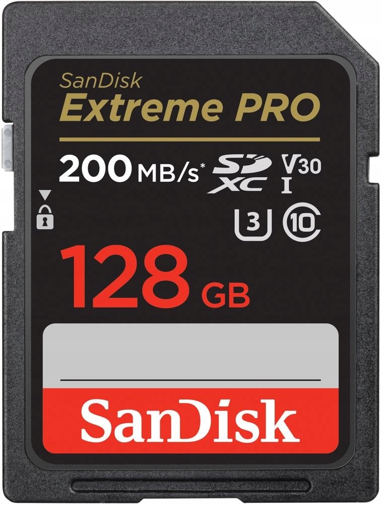 Karta pamięci Extreme Pro Sdxc 128GB 200/90 MB/s