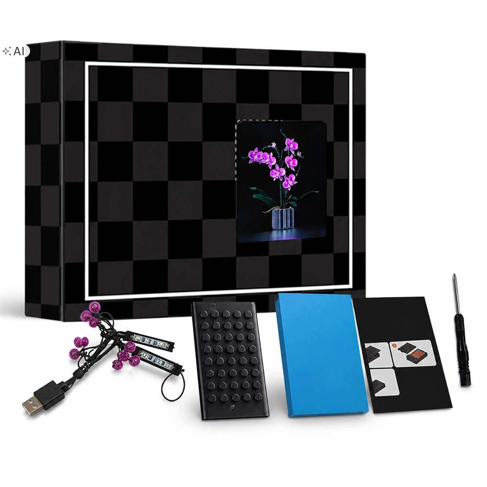 Led osvětlení pro Lego 10311 Orchidej, bez kostek