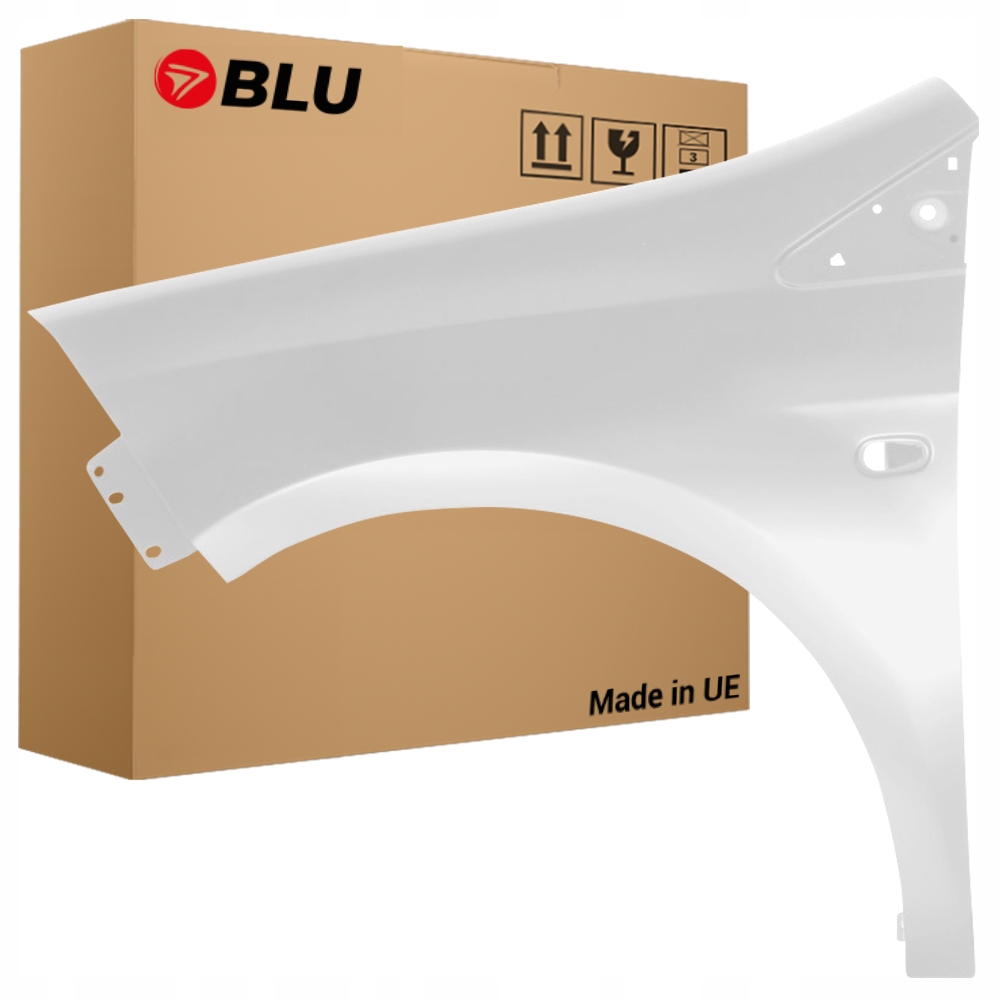 Blu Blatník Fiat Bravo 296A levý bílý 07-14 přední WeissDivino