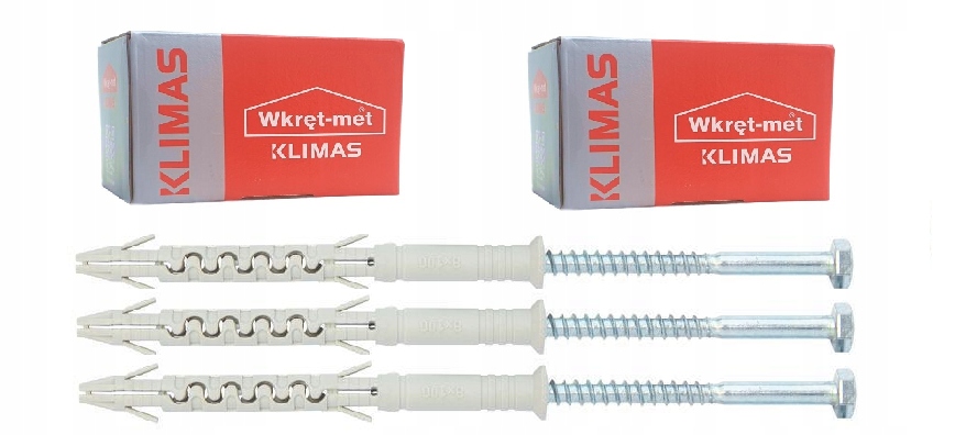 

Kołek rozporowy 8x65 Kpr-pike Klucz ramowy 100szt