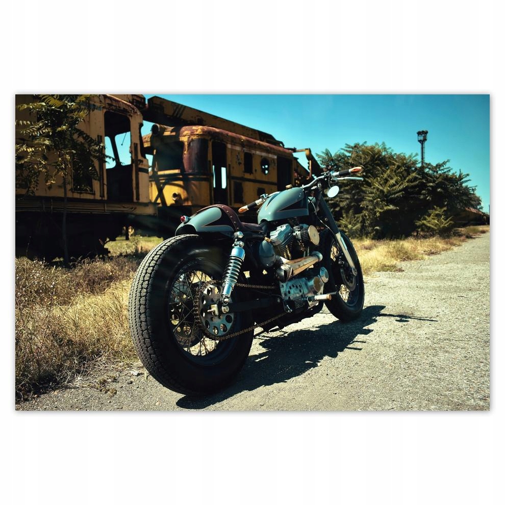 

Plakat 93x62 Klasyczny motocykl Motor