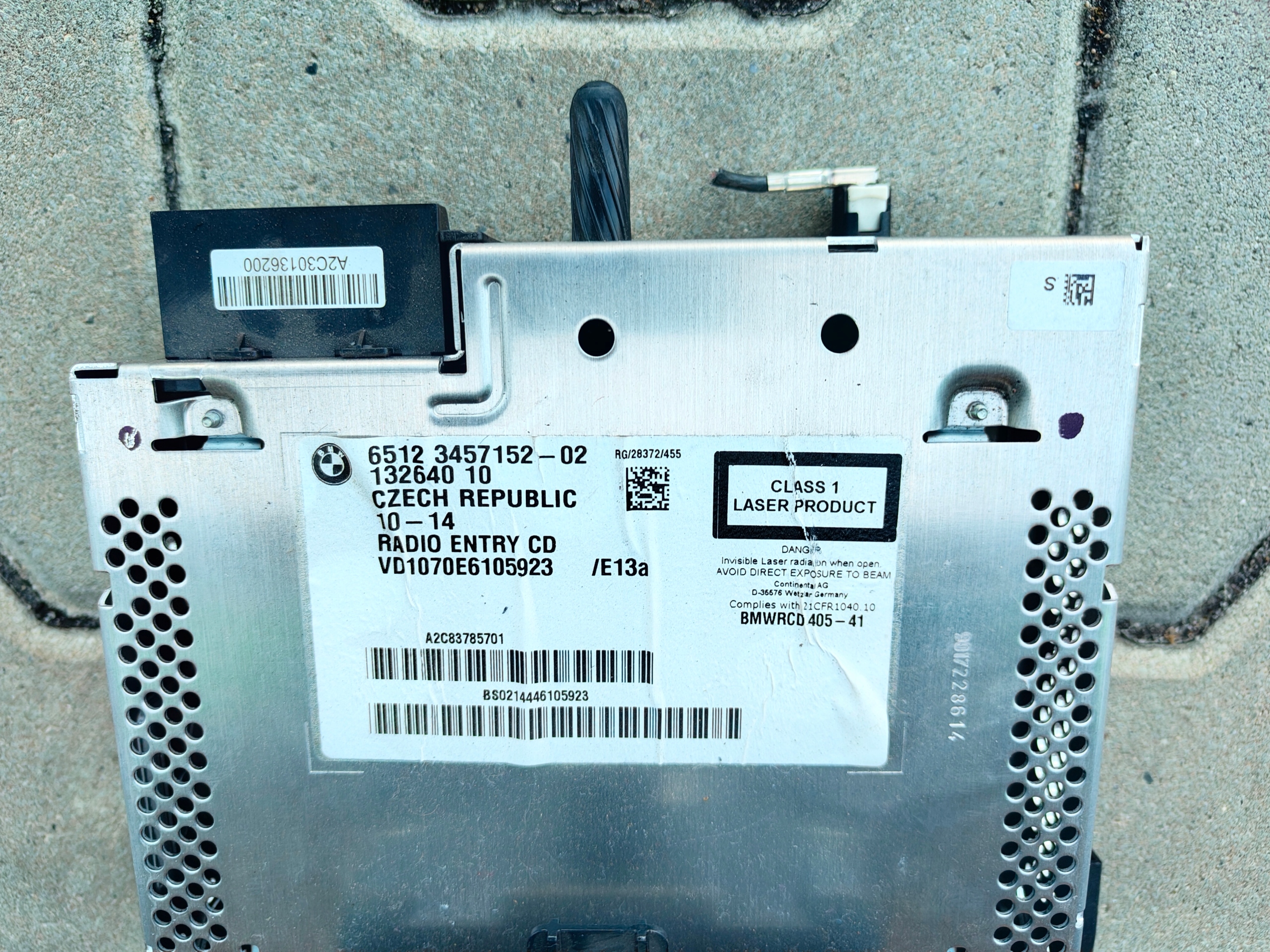 MINI R60 RADIO PANEL 3457152