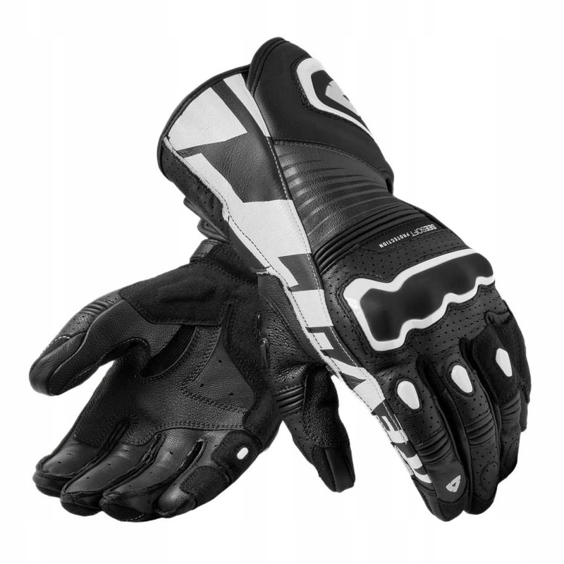 Športové rukavice Revit Argon 3 Black/white čierna biela