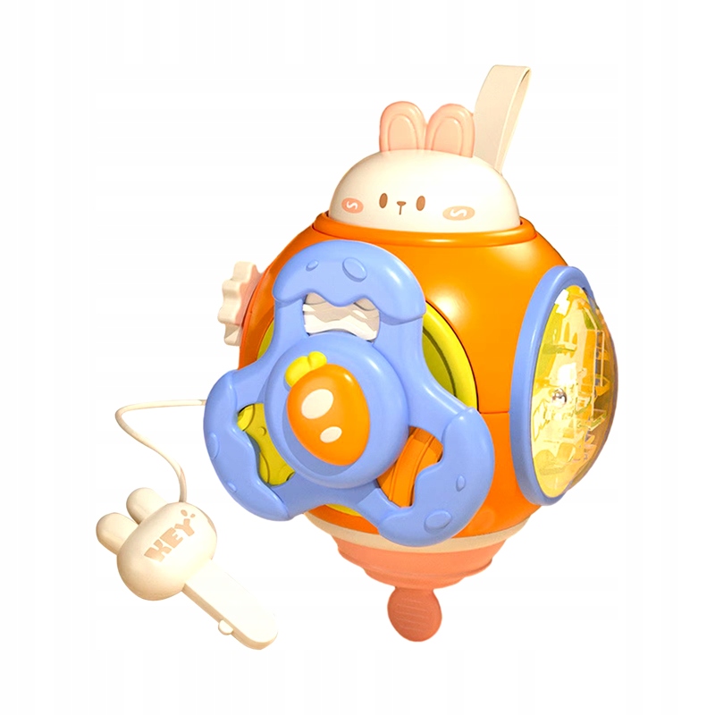 PIŁKA AKTYWNOŚCI INTERAKTYWNA ZABAWKA SENSORYCZNA 6w1 WIELOFUNKCYJNA PIŁKA