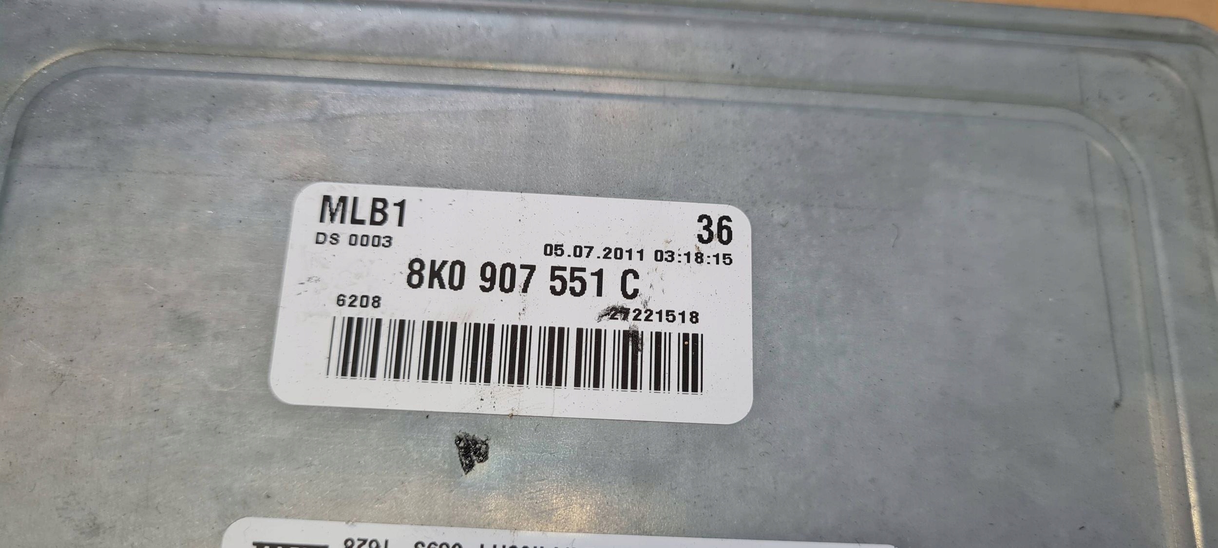S4 B8 computer control unit of the engine 3.0 TFSI CAK ECU 8K0907551C