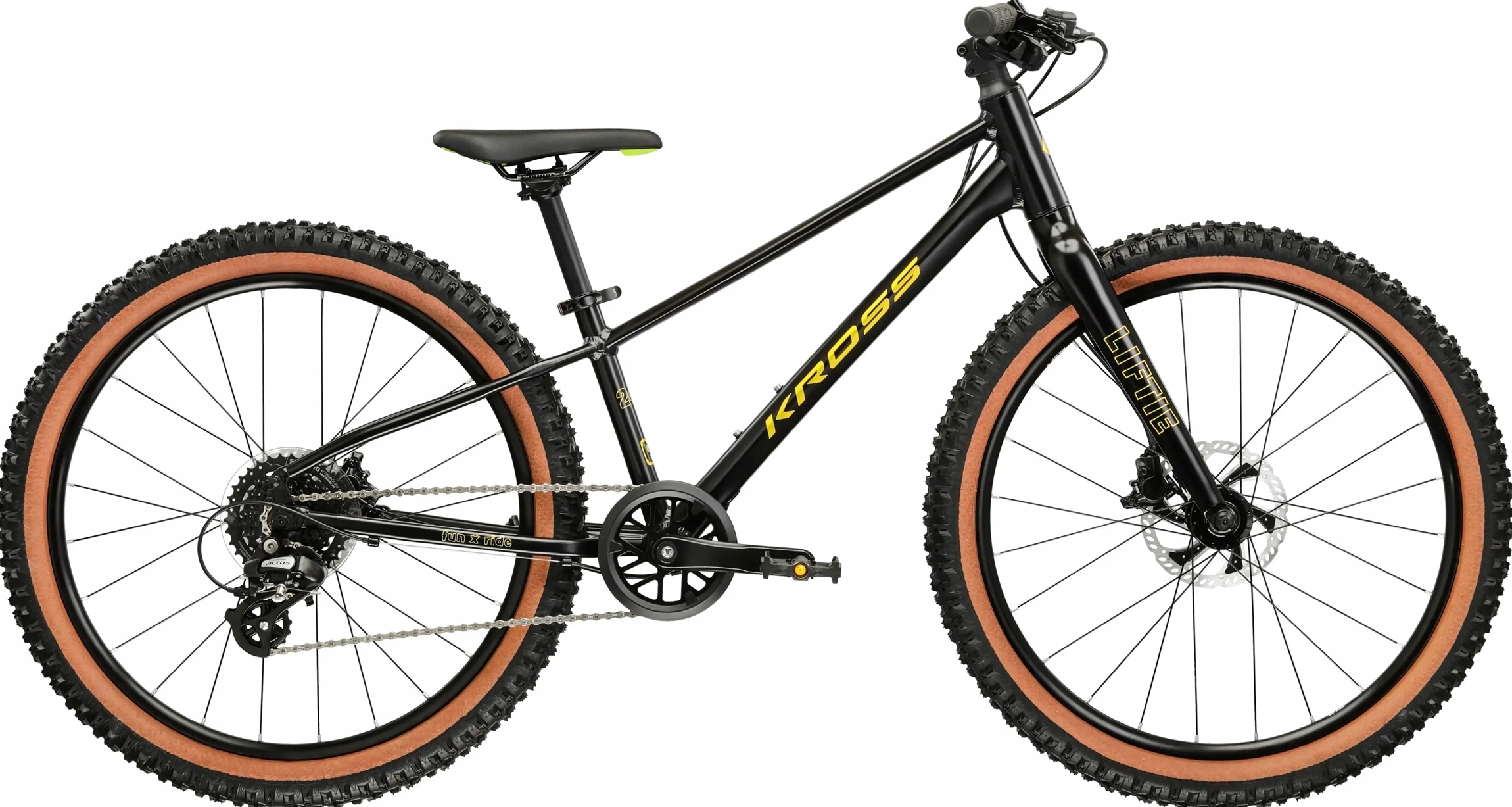 Lekki Rower Junior Kross Liftie 24X Koła 24" Rama 11 Shimano 1x8s 2026