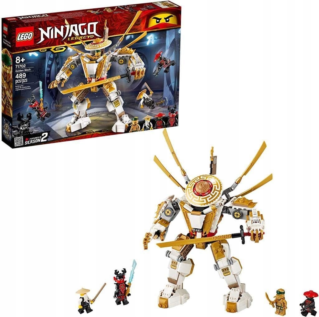Klocki Lego Ninjago Zestaw Złota zbroja 71702
