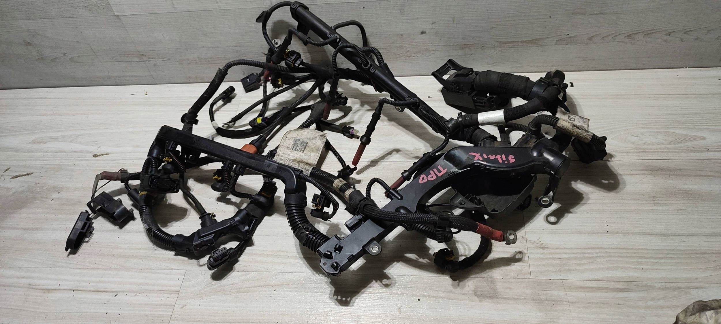 Fiat Tipo 2018 bundle przewodow of the engine