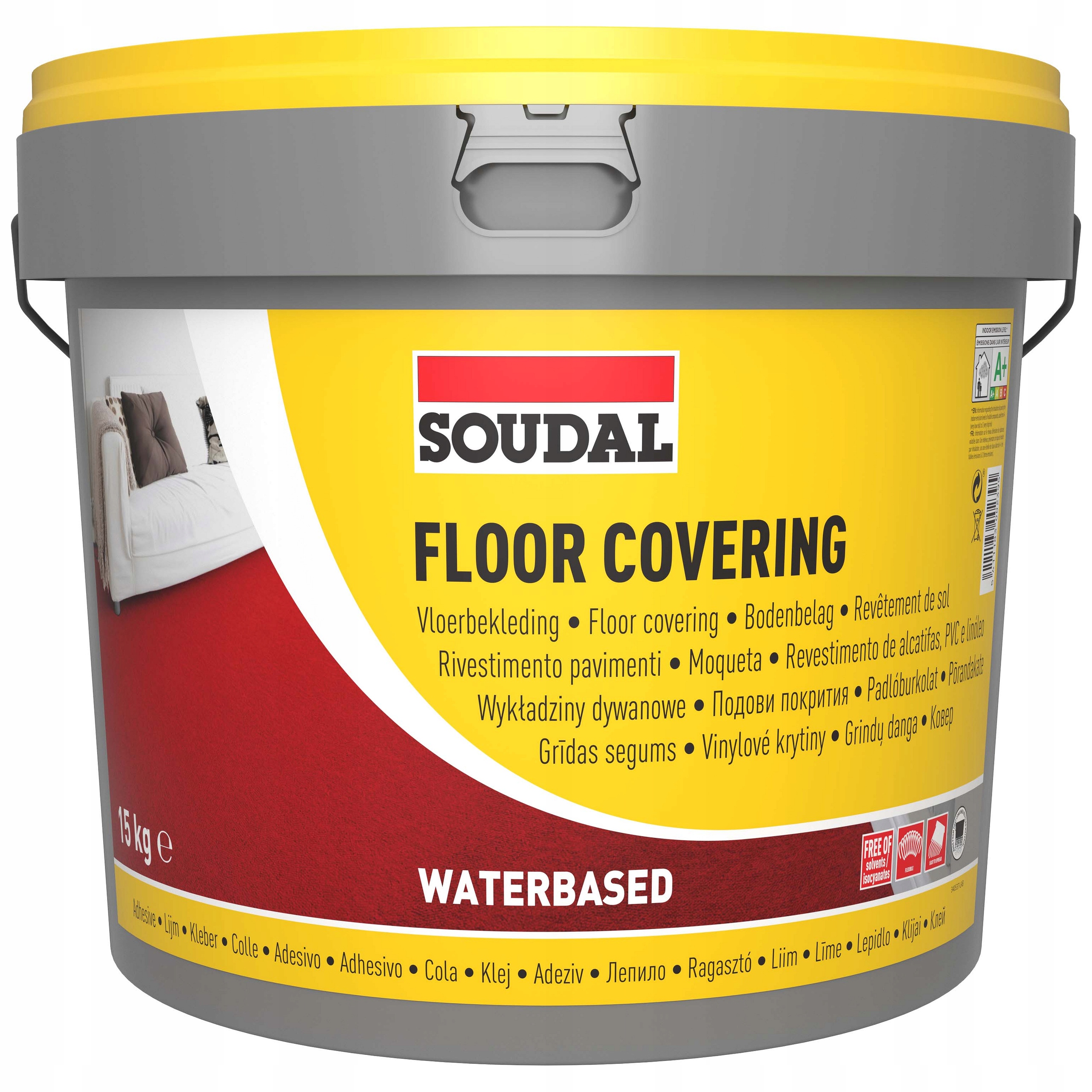 

Soudal Klej Do Wykładzin Podłogowych 15KG