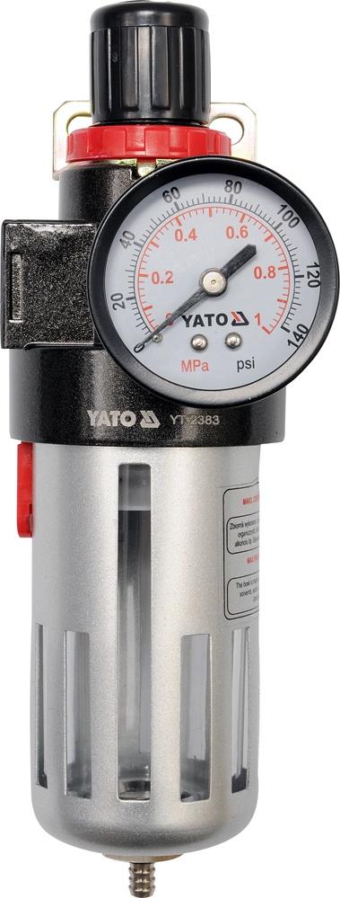 Yato YT-2383 Filtr reduktor z manometrem 1/2" pneumatyczny