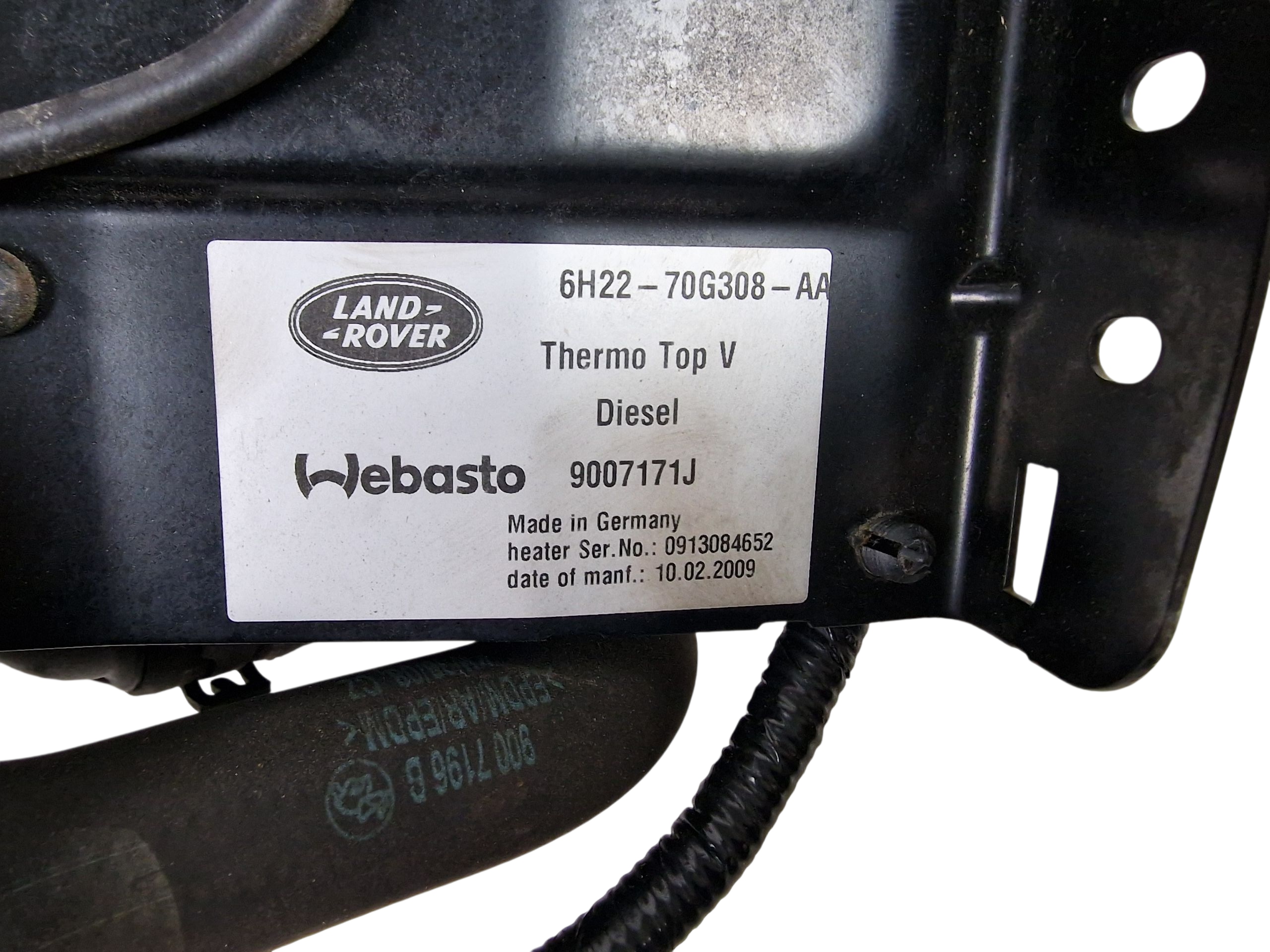 LAND RANGE ROVER SPORT WEBASTO 6H22-70G308-AA