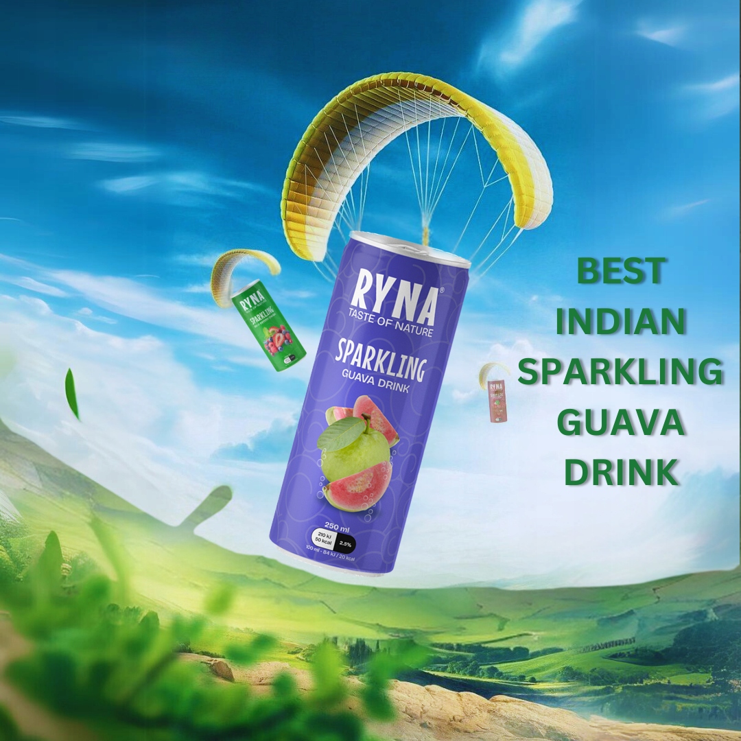 RYNA GUAVA SPARKLING DRINK 250ML Manufacturer code 9014