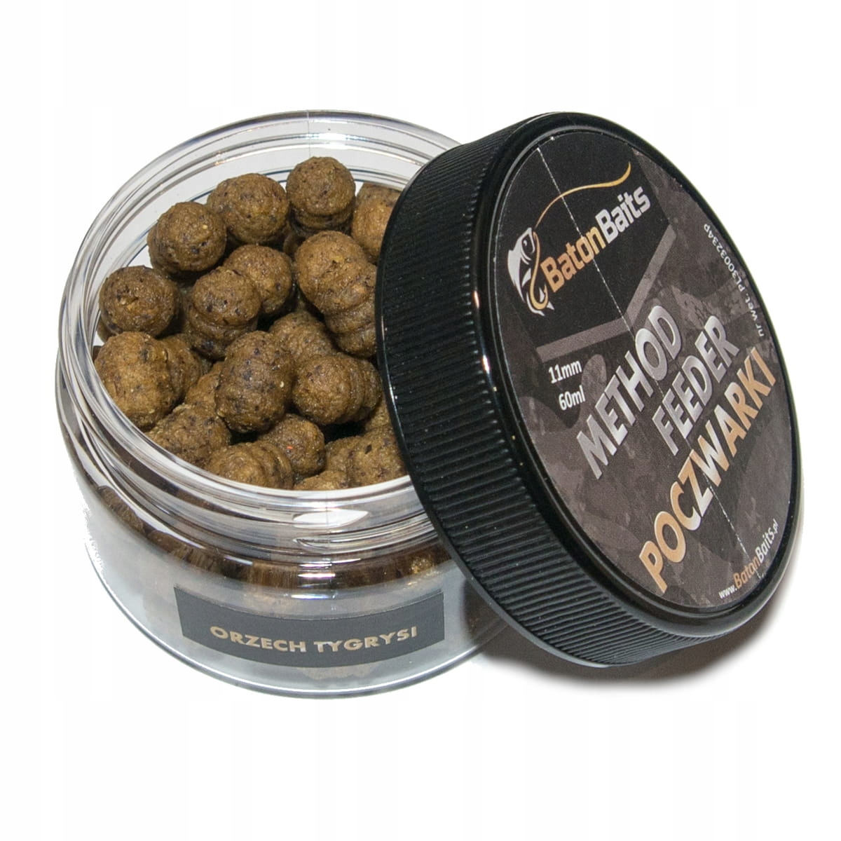 Poczwarki Mf Tonące Orzech Tygrysi 11mm 60ml Baton Baits