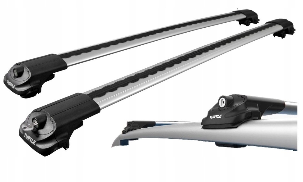 Základní nosič nosníku Porsche Cayenne 2003-2010 na relingy Nízký