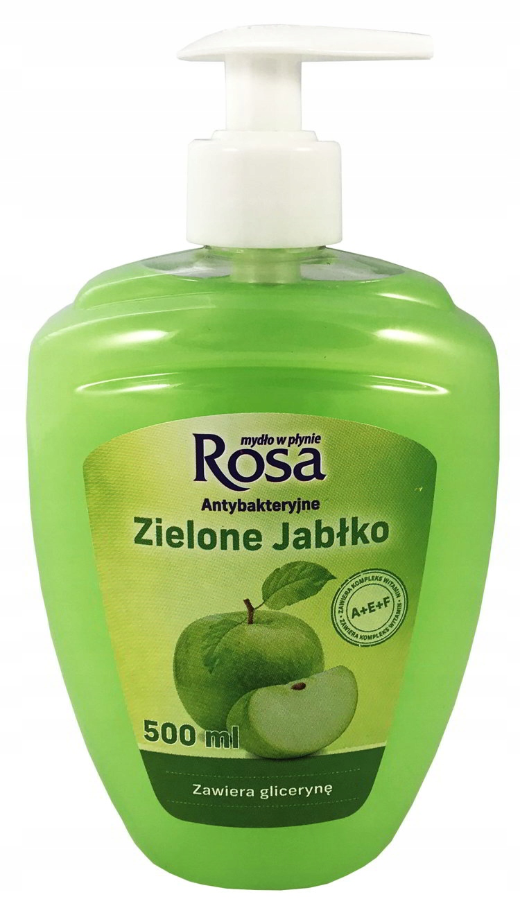 

Mydło w płynie Rosa 0,5L Zielone Jabłko 1szt