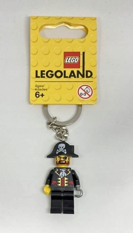 Lego 853814 Přívěsek Na Klíče na klíče přívěsek Legoland Pirates Kapitán Unikát